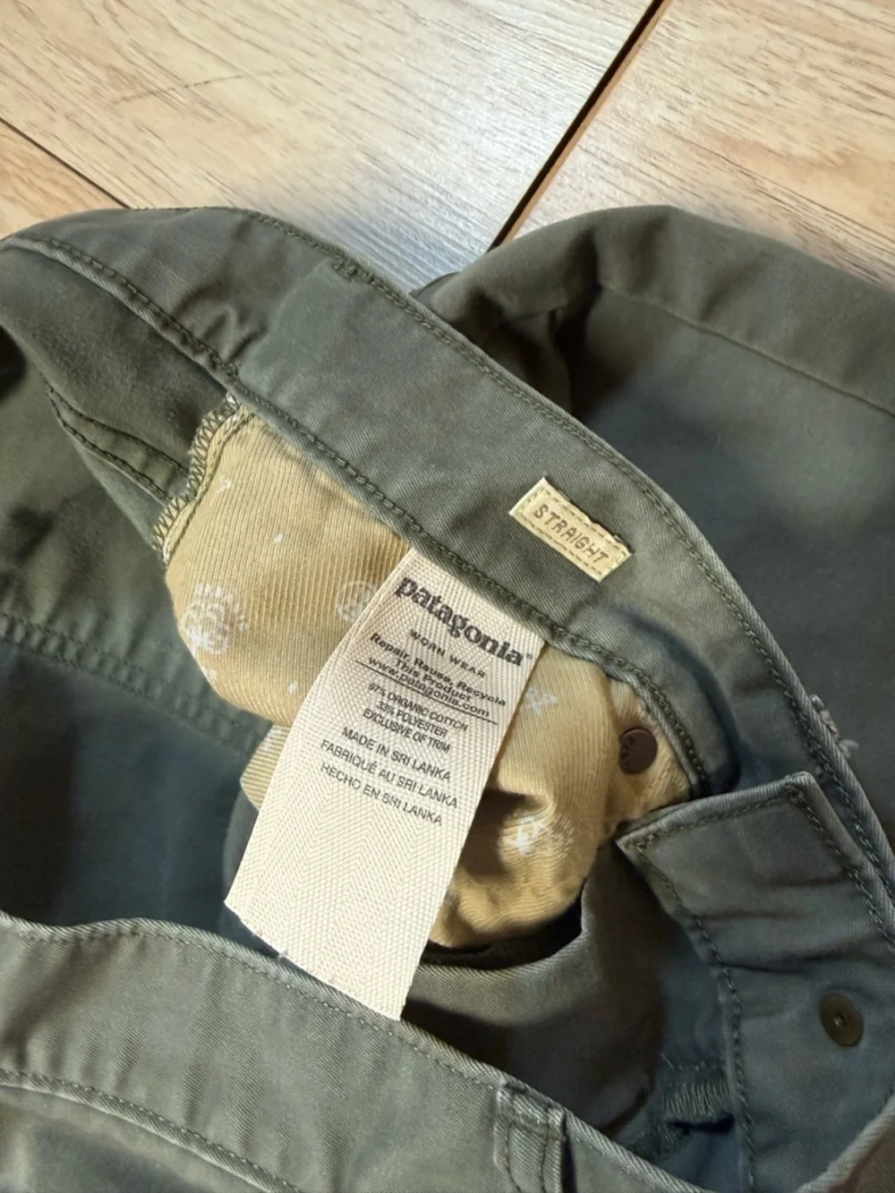 Patagonia Men’s Organic Cotton Iron Clad Performance Twill Jean